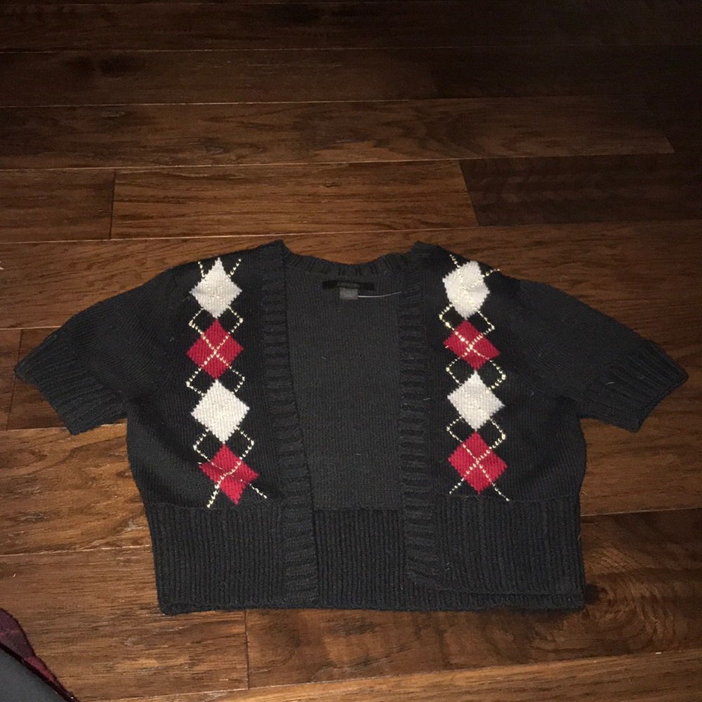 Express short sleeve open cardigan